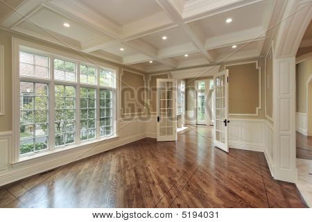 Dining Room In New Construction Home