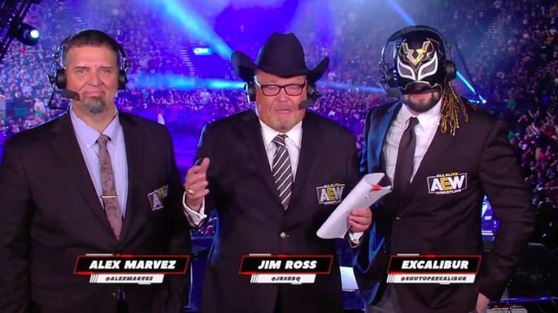 AEW Wrestling Broadcast team