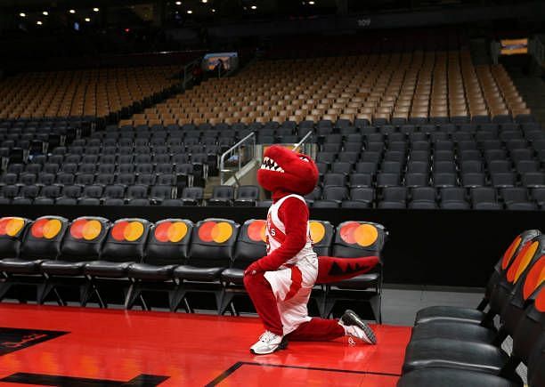 Toronto Raptors&#039; Mascot, The Raptor