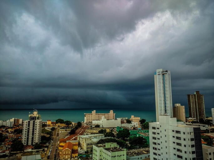 Imagem Temporais continuam no Nordeste e o perigo aumenta entre Mato Grosso, Goiás e Pará