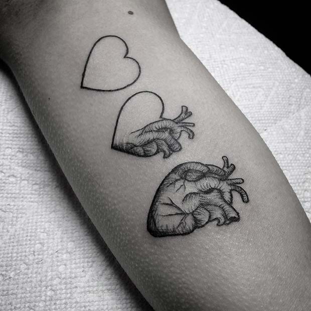 60 Heart Tattoo Design Ideas for Your Inspiration  100 Tattoos