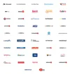 This image shows 47 logos of publishers from Poland that we are partnering with for News Showcase. The image is one a white background with the logos tiled.