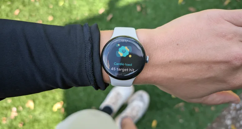 Pixel Watch 3 running