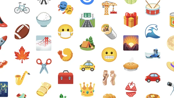 Image of various emoji.