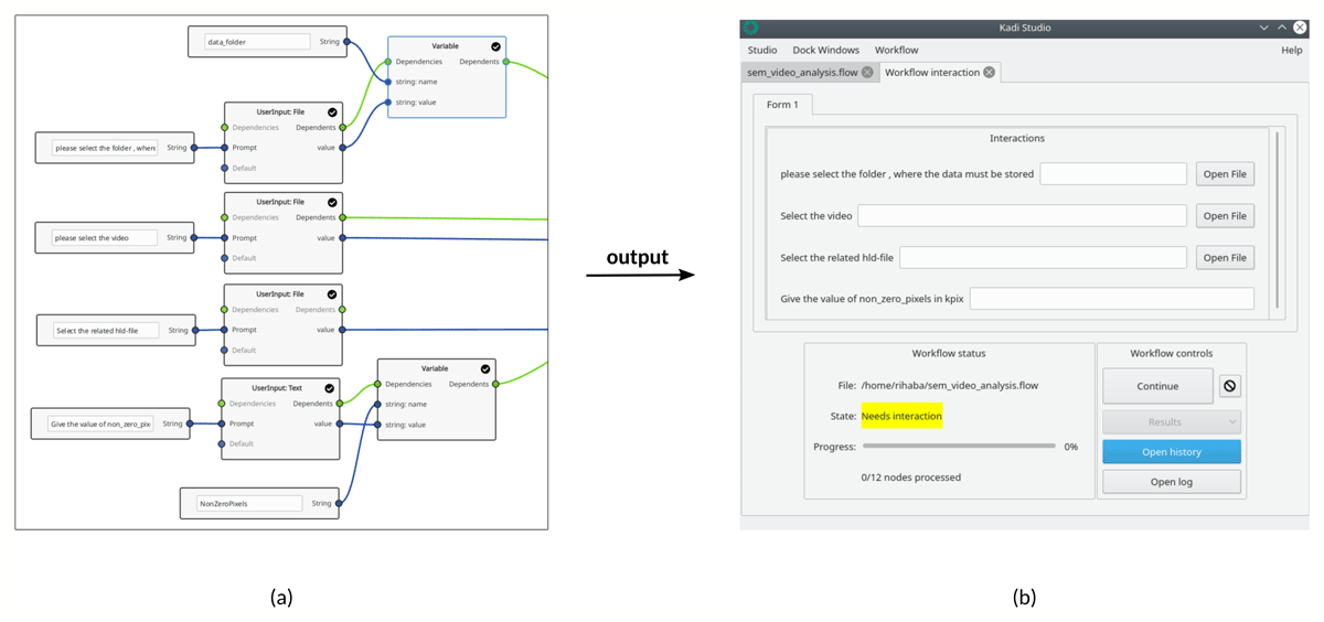 KadiStudio Use-Case: Automated Data Processing for a Micromechanical Testing Experiment