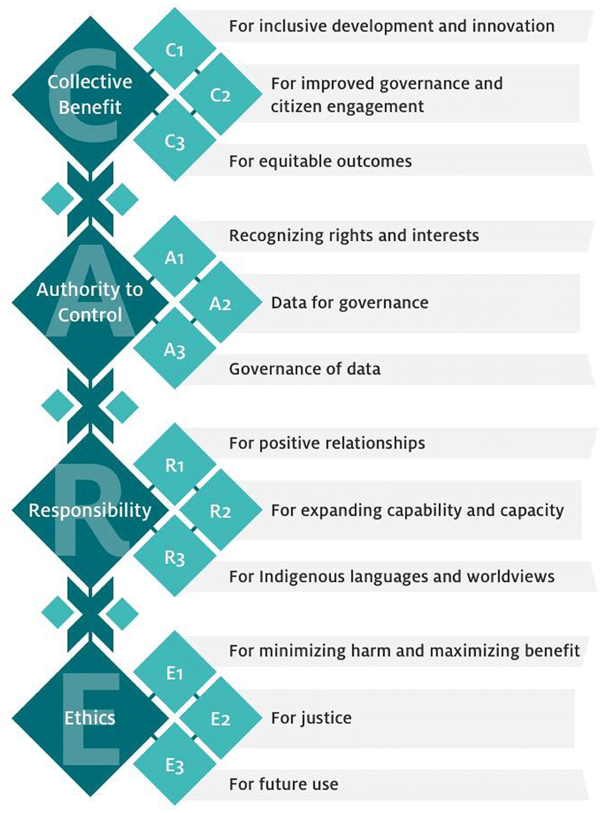 The CARE Principles for Indigenous Data Governance. Reprinted with permission