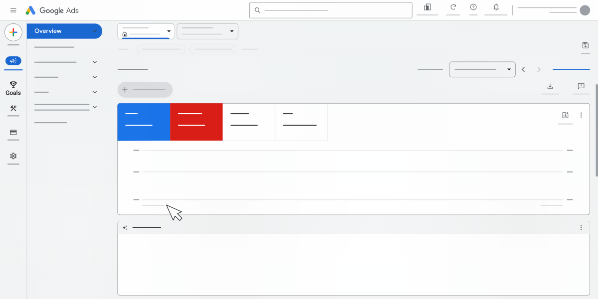 This animation demonstrates how to set conversion value rules for store visits in Google Ads.