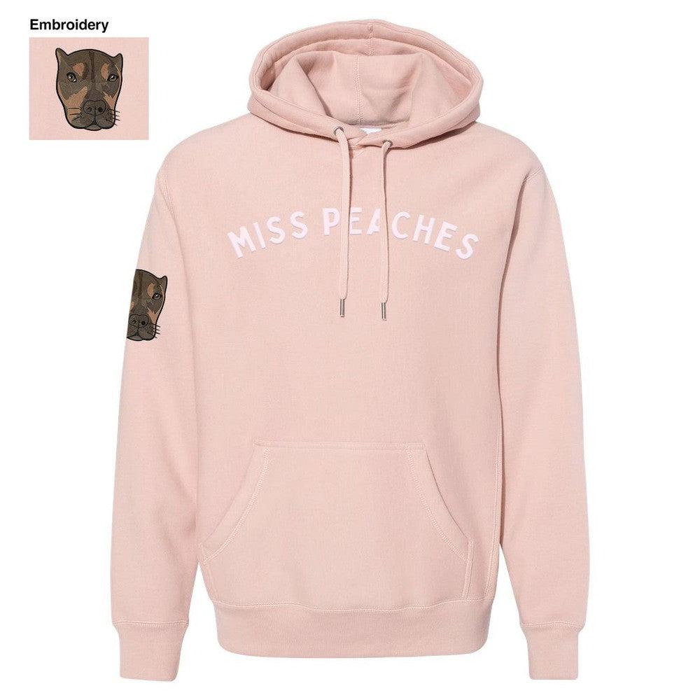 Miss Peaches Puff Print Hoodie-Hoodies & Sweatshirts-Barstool Sports-Barstool Sports