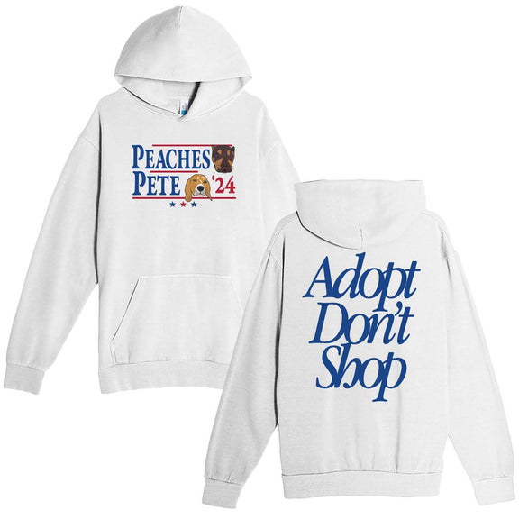 Peaches Pete '24 Hoodie-Hoodies & Sweatshirts-Barstool Sports-White-S-Barstool Sports