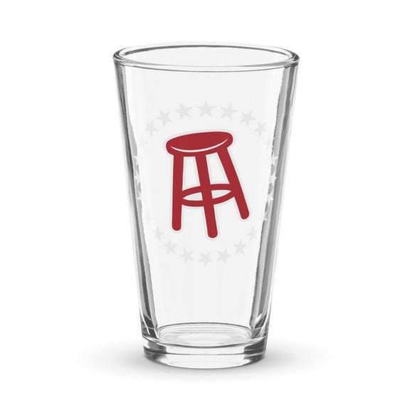 Stool Star Pint Glass-Drinkware-Barstool Sports-Barstool Sports