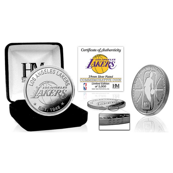 Los Angeles Lakers Silver Mint Coin