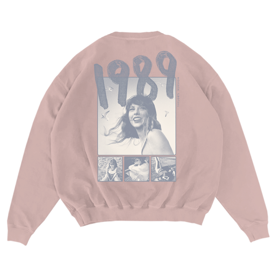 1989 (Taylor's Version) Pink Crewneck Back