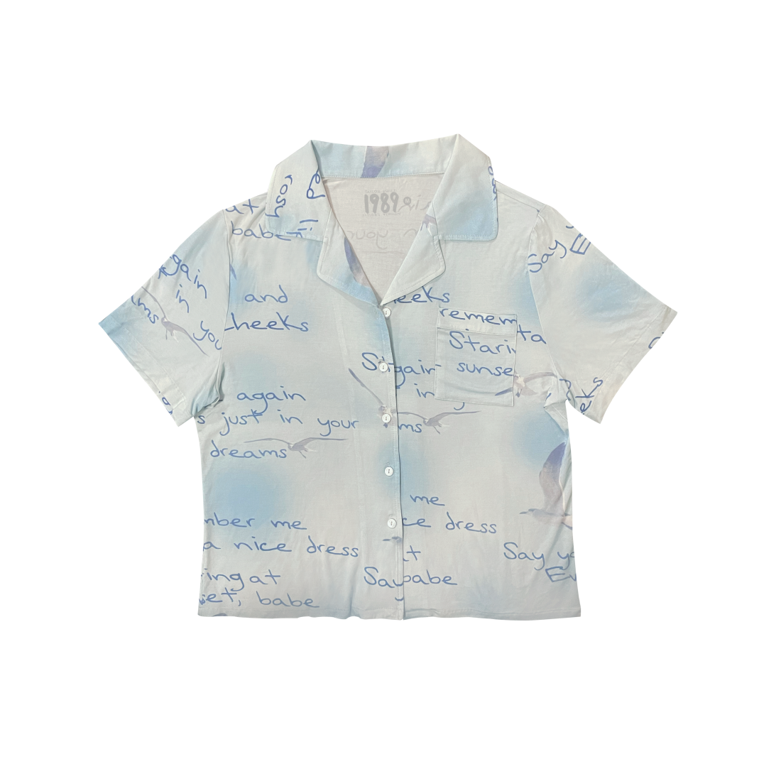 Wildest Dreams Blue Pajama Top