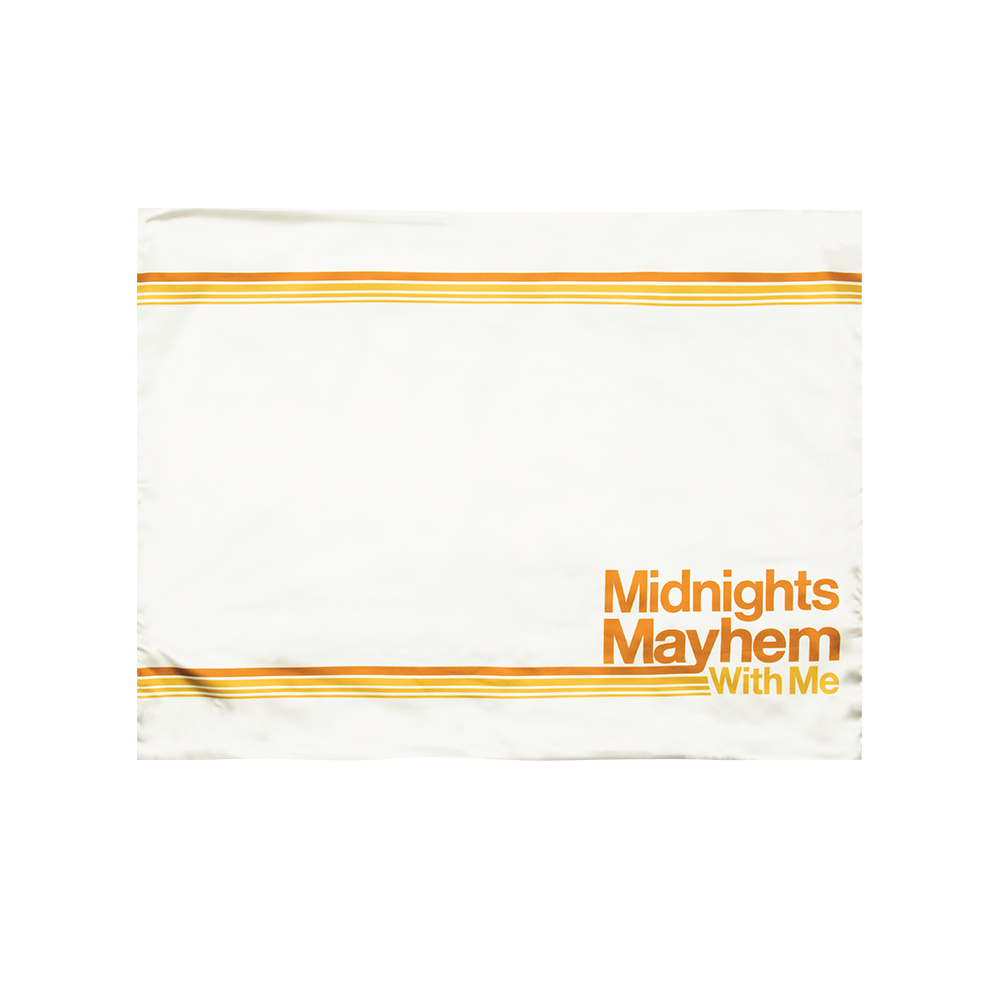 Taylor Swift Midnights Mayhem With Me Satin Pillowcase