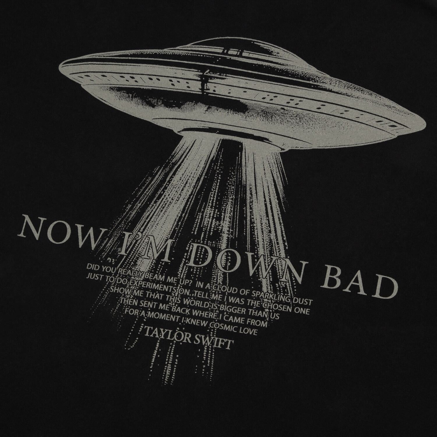 Now I'm Down Bad T-Shirt Detail