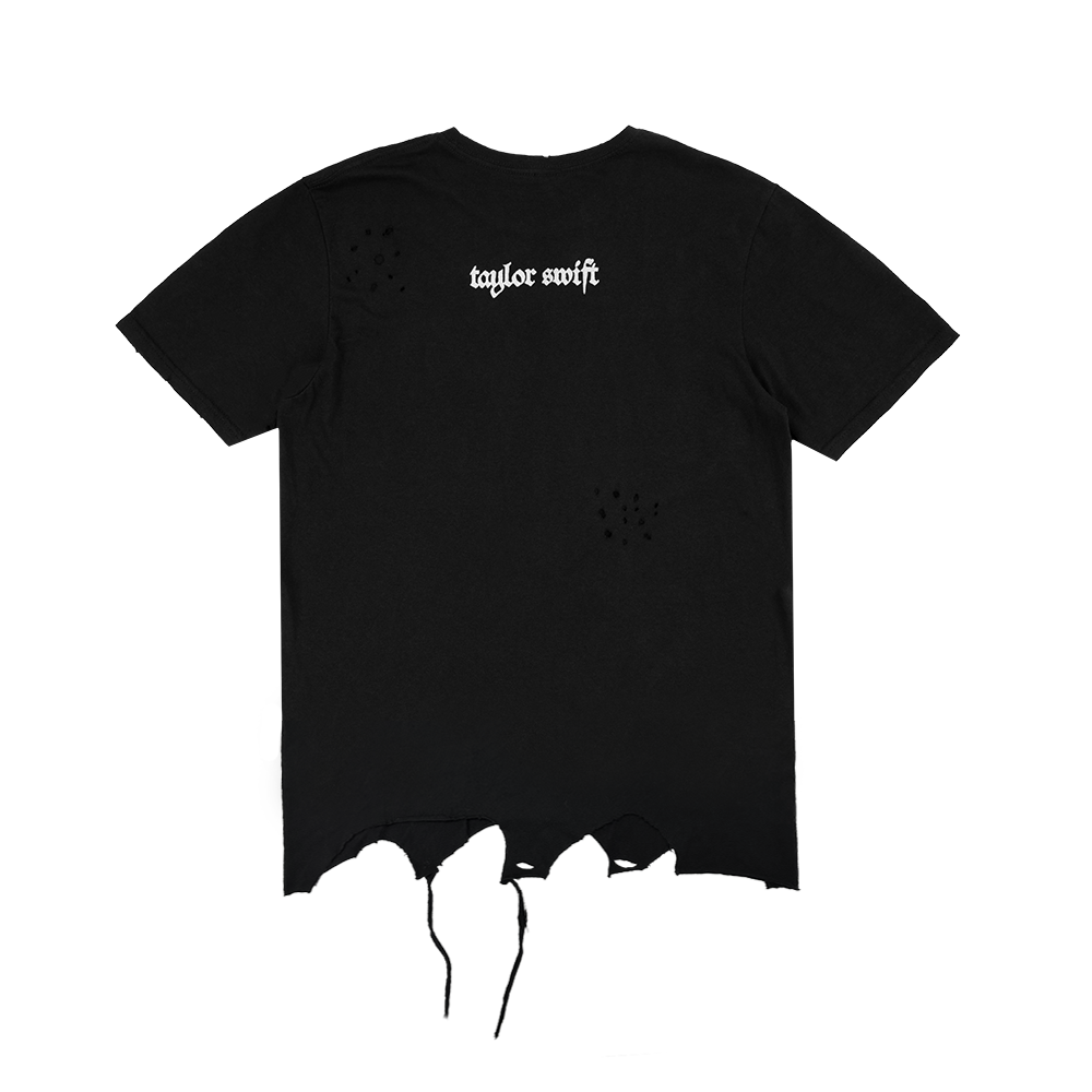 They Say I Did Something Bad, But Why's It Feel So Good Destructed Tee Back