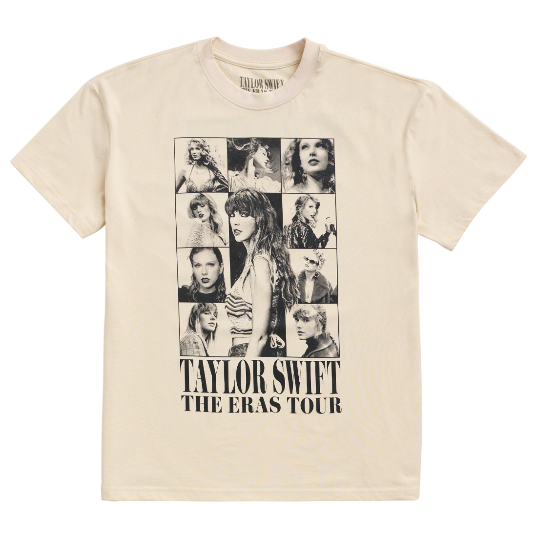 Taylor Swift | The Eras Tour US Dates Beige T-Shirt Front