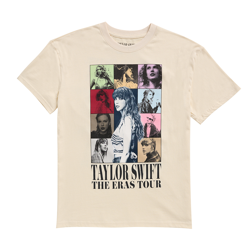 Taylor Swift | The Eras Tour Beige T-Shirt Front