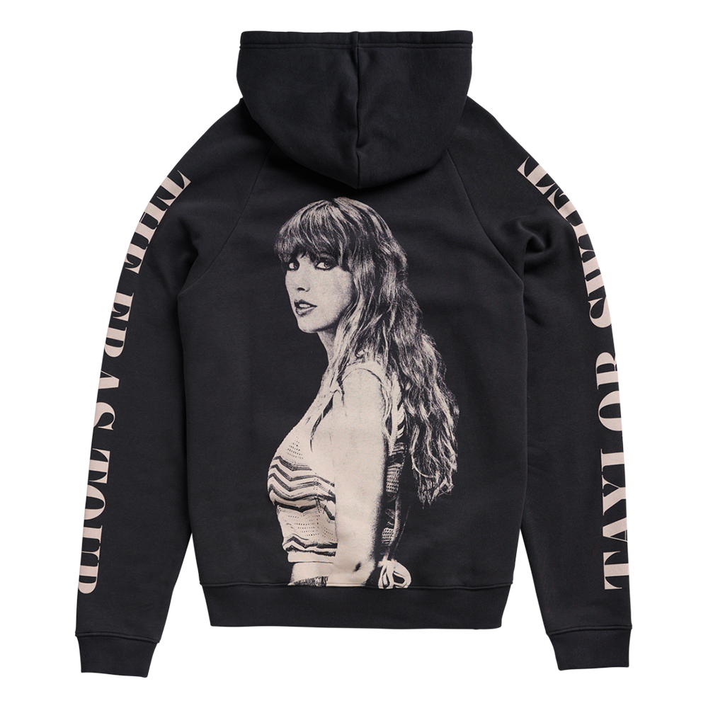 Taylor Swift | The Eras Tour Black Hoodie Back