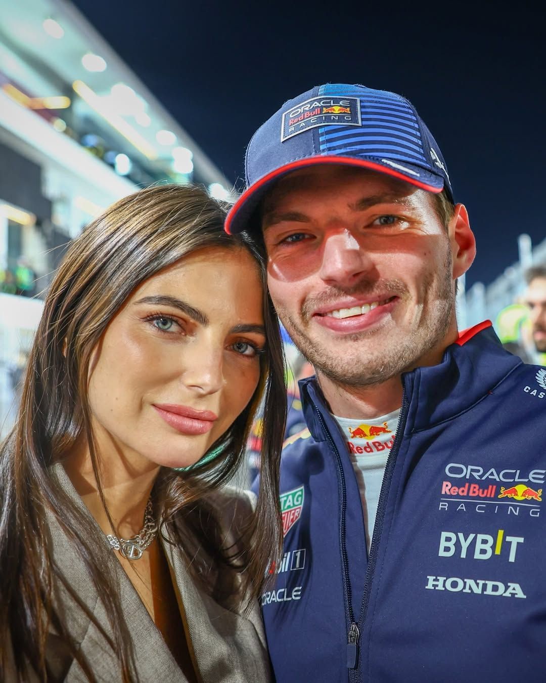 Verstappen e filha de Piquet anunciam gravidez de 1º filho