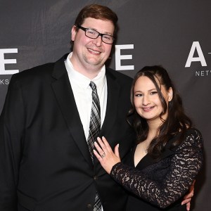 Ryan Anderson and Gypsy Rose Blanchard attend "The Prison Confessions Of Gypsy Rose Blanchard" Red Carpet Event on January 05, 2024 in New York City.