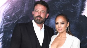 Ben Affleck, Jennifer Lopez arrives at the Los Angeles Premiere Of Netflix's "The Mother" at Westwood Regency Village Theater on May 10, 2023 in Los Angeles, California.