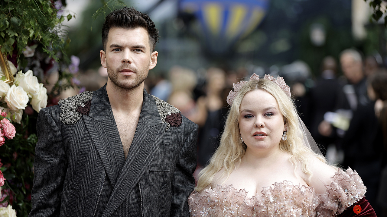 Luke Newton and Nicola Coughlan attend the special screening of "Bridgerton" Season 3 - Part Two at Odeon Luxe Leicester Square on June 12, 2024 in London, England.