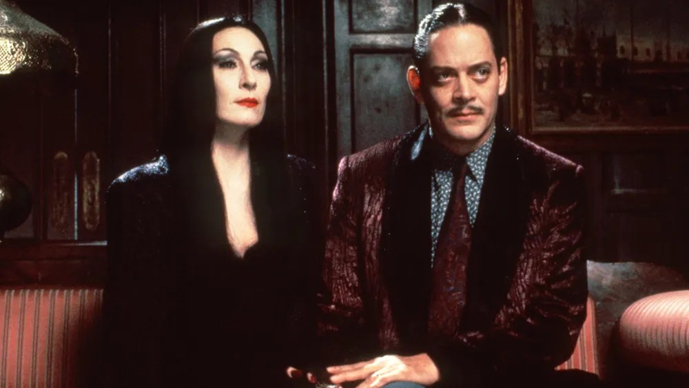 Morticia and Gomez Addams from The Addams Family (1991)