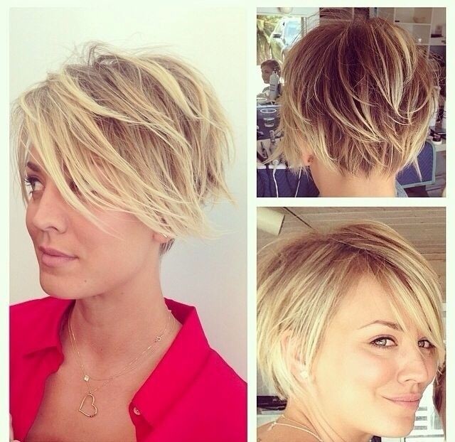 Messy, Layered Short Hair: Women Short Hairstyles for Summer 