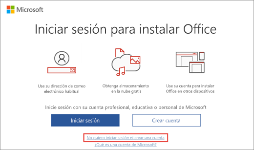 Muestra el vínculo en el que hace clic para especificar la clave de producto del Programa de descuentos de Microsoft Workplace