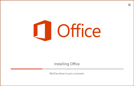 Instalacijski program sustava Office izgleda kao da instalira Office, no u tijeku je instalacija programa Skype za tvrtke.