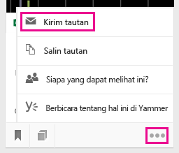 Klik untuk mengirim link melalui email