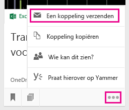 Klik hierop om de koppeling per e-mail te verzenden