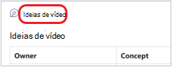 Nome do arquivo de componente loop