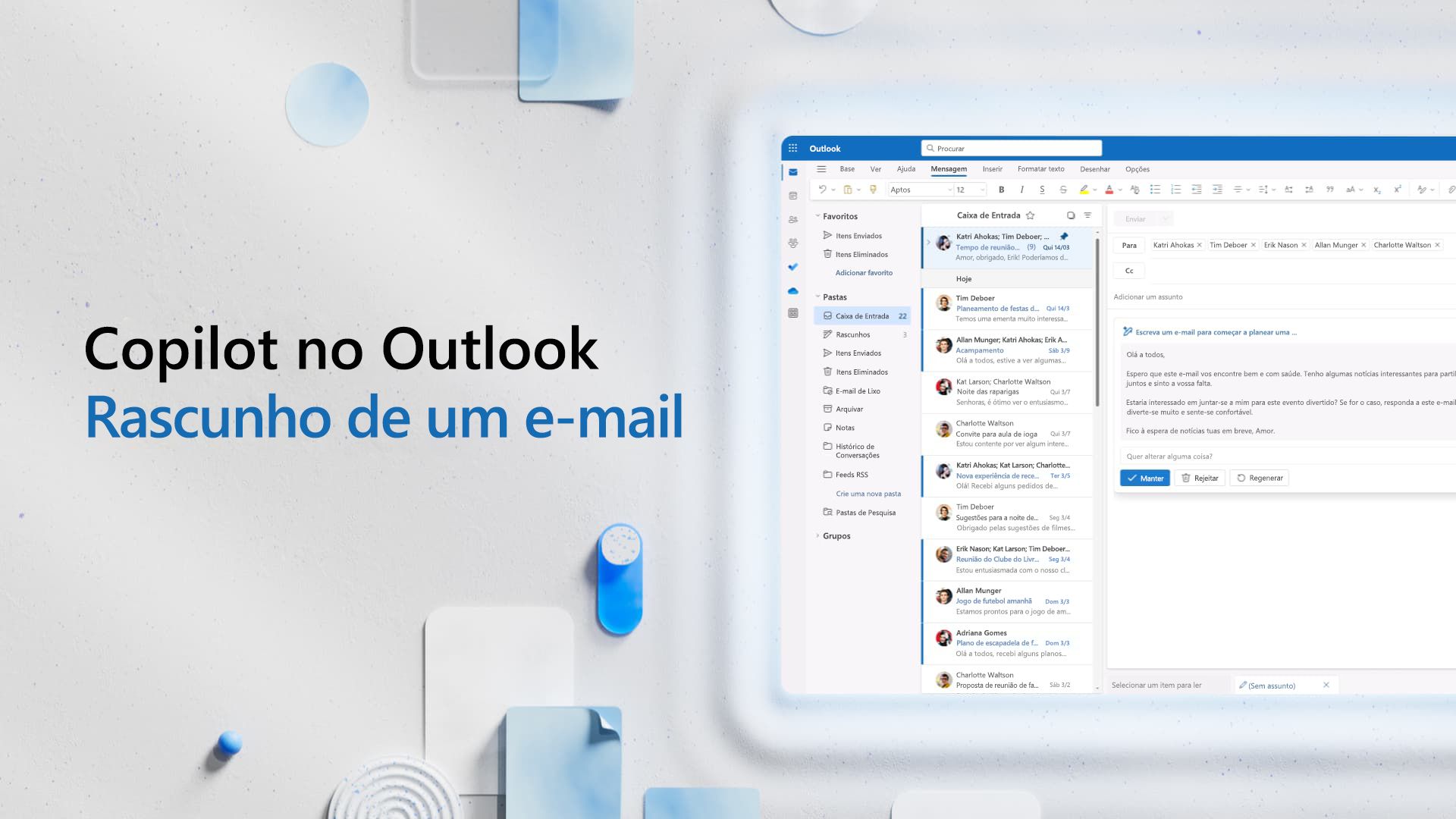 Vídeo: Redija um e-mail