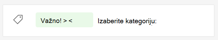 Uklonite kategorije iz prikaza detalja zadatka.