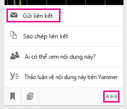 Hãy bấm để gửi nối kết qua email