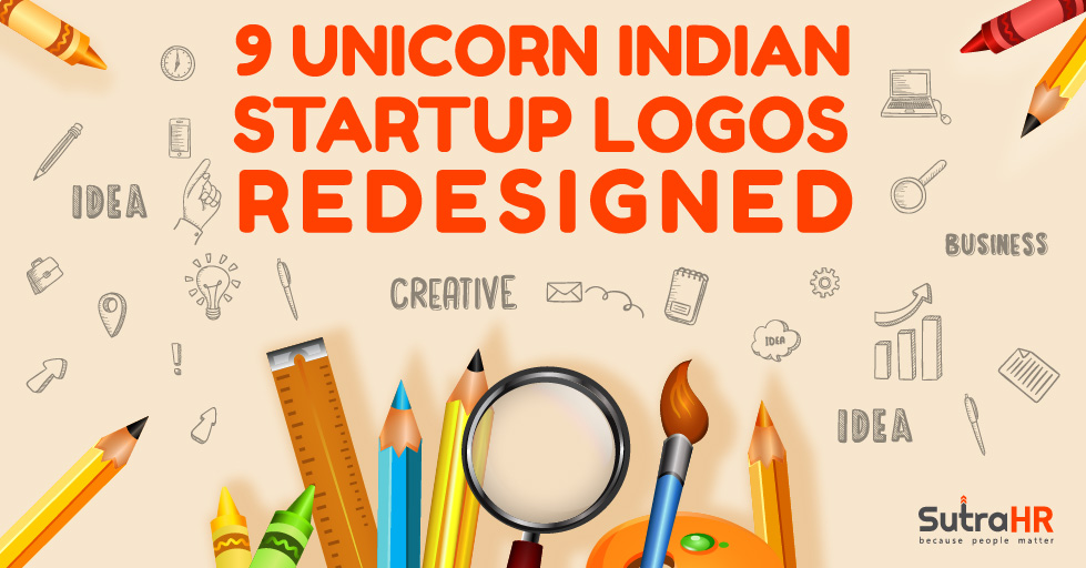 unicorn indian startup logos redesigned