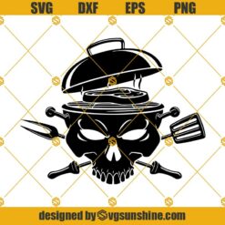 Grill Skull Head Svg, Grill Skull Svg, Grill Svg