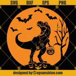 Halloween Dinosaur SVG