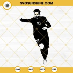 Lionel Messi SVG, Messi SVG, Messi PNG, Messi 10 SVG PNG DXF EPS Cricut Silhouette Vector Clipart