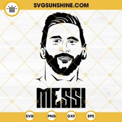 Messi SVG, Lionel Messi SVG, Argentina Football SVG, Soccer SVG Cut File