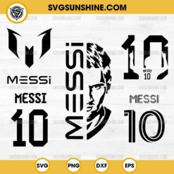 Bundle Messi SVG, Lionel Messi SVG, Soccer SVG, Messi Argentina SVG PNG Cricut Silhouette