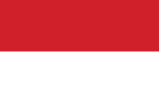 Indonesian flag.