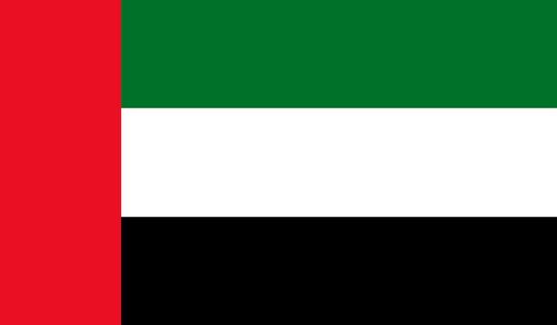 United Arab Emirates Flag