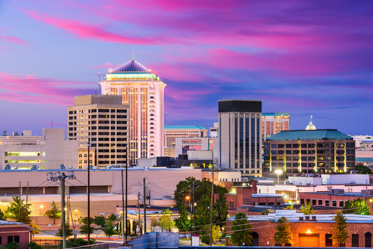 Montgomery, Alabama Skyline