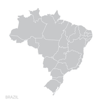 Map of Brazil