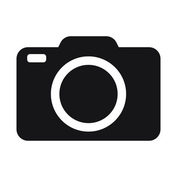 Photo camera vector icon