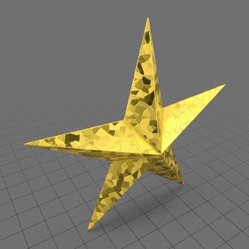 Christmas star ornament 2