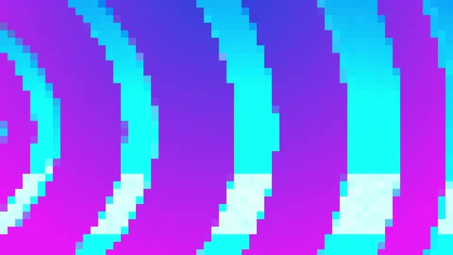 Retro 8-Bit Video Game background. Seamless looped